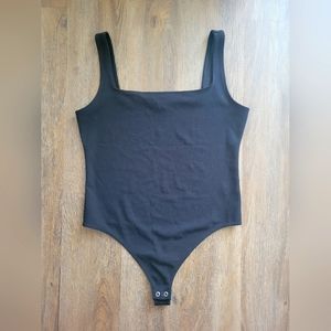 VGUC Express Black Square Neck Body Suit Size Medium